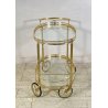 BAR CART DRINKS CARRELLO BAR MID CENTURY DESIGN PORTAVIVANDE 1970 OTTONE ITALY
