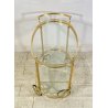 BAR CART DRINKS CARRELLO BAR MID CENTURY DESIGN PORTAVIVANDE 1970 OTTONE ITALY
