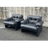 COPPIA POLTRONA Afra & Tobia Scarpa "Coronado" B&B DIVANO SOFA ARMCHAIR ANNI 70