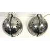 COPPIA LAMPADE PARETE A FARO DESIGN VINTAGE ANNI 60 ITALIA GAE AULENTI STILNOVO 