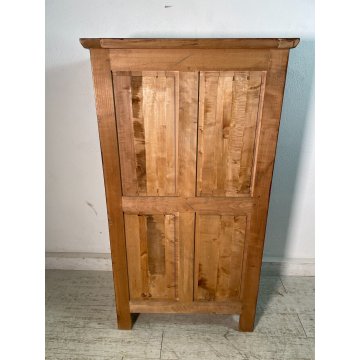 ANTICO SECRETAIRE IMPERO LEGNO NOCE epoca 900 CASSETTIERA RIBALTA segreto ottone