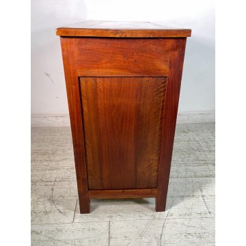 ANTICA CREDENZA NOCE CILIEGIO epoca '900 LEGNO 2 CASSETTI MOBILE COMO ANTA