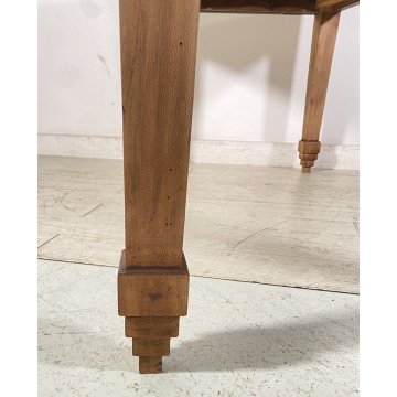 ANTICO TAVOLO PRANZO PRIMI 900 RETTANGOLARE LEGNO 2 CASSETTI OLD TABLE