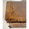 ANTICO COMÒ CANTERANO INTARSIATO LEGNO NOCE 4 CASSETTI 700 PIEMONTESE CASSETTONE