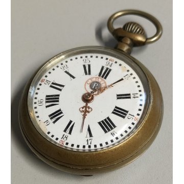 Lotto 6 pz. OROLOGIO TASCA epoca 900 Old Pocket Watch MONTRE de POCHE Roskopf