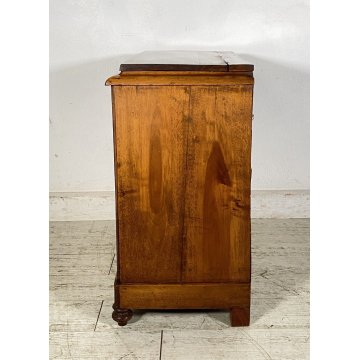 ANTICA LEGNAIA PICCOLA CASSAPANCA PORTA LEGNA PANCA BAULE EPOCA 1800 RUSTICA OLD