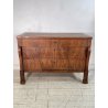 ANTICO COMO IMPERO 3 CASSETTI epoca 800 legno NOCE CASSETTONE CASSETTIERA MOBILE