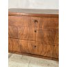 ANTICO COMO IMPERO 3 CASSETTI epoca 800 legno NOCE CASSETTONE CASSETTIERA MOBILE