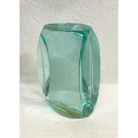 PORTAFOTO CRISTALLO MOLATO FONTANA ARTE ERWIN BURGER ITALIA ANNI 50 VINTAGE