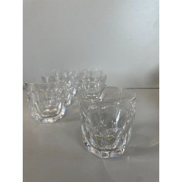 SET 6 BICCHIERI WHISKY  "Konstantin" CRISTALLO Peill & Putzler DE VINTAGE '60/70