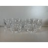 SET 6 BICCHIERI WHISKY  "Konstantin" CRISTALLO Peill & Putzler DE VINTAGE '60/70