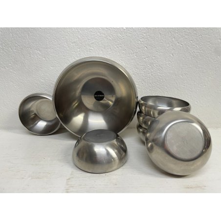 Ciotoline Salsa Acciaio Inox - 4 Pezzi 65,2 G, Per Condimenti E Preparazioni 431329