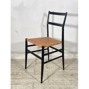 SEDIA SINGOLA Giò Ponti Cassina Superleggera ANNI 70 LEGNO CHAIR DESIGN ITALY