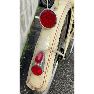 BIANCHI Aquilotto Turismo ANNI 50 Bianco PANNA moto CICLOMOTORE VELOCIPEDE bike