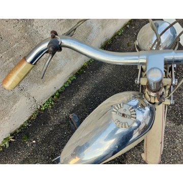 BIANCHI Aquilotto Turismo ANNI 50 Bianco PANNA moto CICLOMOTORE VELOCIPEDE bike