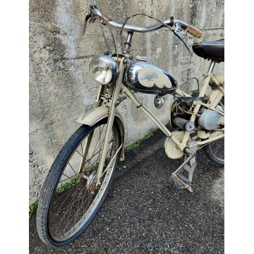 BIANCHI Aquilotto Turismo ANNI 50 Bianco PANNA moto CICLOMOTORE VELOCIPEDE bike