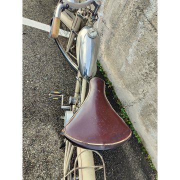 BIANCHI Aquilotto Turismo ANNI 50 Bianco PANNA moto CICLOMOTORE VELOCIPEDE bike