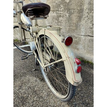 BIANCHI Aquilotto Turismo ANNI 50 Bianco PANNA moto CICLOMOTORE VELOCIPEDE bike