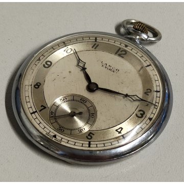 ANTICO OROLOGIO TASCA Lanco Extra EPOCA anni 60 OLD POCKET WATCH montre de poche