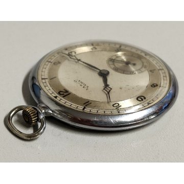 ANTICO OROLOGIO TASCA Lanco Extra EPOCA anni 60 OLD POCKET WATCH montre de poche