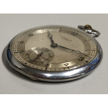 ANTICO OROLOGIO TASCA Lanco Extra EPOCA anni 60 OLD POCKET WATCH montre de poche