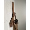 ANTICO GRANDE CRISTO CROCIFISSO EPOCA 1700 LEGNO SCOLPITO CROCE Gesù RELIGIOSO