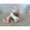 4 FIGURE PUTTO PORCELLANA Biscuit CAPODIMONTE CHERUBINI AMORINI ANGIOLETTI '900