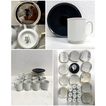 SERVIZIO Caffè 12 pers. DESIGN TAPIO WIRKKALA Rosenthal Studio-line Germany '60