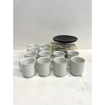 SERVIZIO Caffè 12 pers. DESIGN TAPIO WIRKKALA Rosenthal Studio-line Germany '60