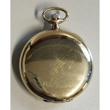 ANTICO OROLOGIO TASCA Hamilton Lancaster 914 epoca 900 Old Golden Pocket Watch