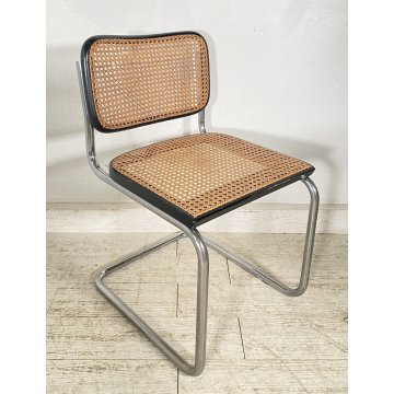 SET 6 SEDIA Marcel Breuer Gavina CESCA PAGLIA DI VIENNA DESIGN ANNI 60/70 B32