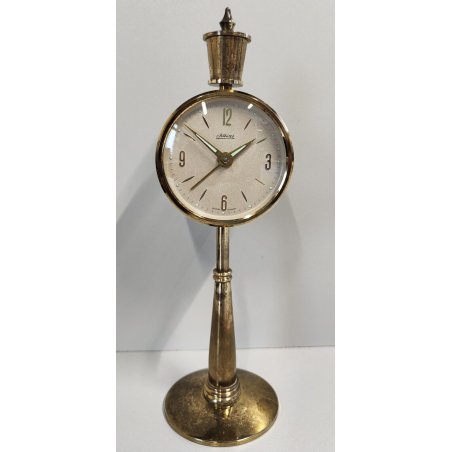 Kaiser OROLOGIO LAMPIONE epoca 900 suoneria OLD Desk Alarm Clock STREETLIGHT