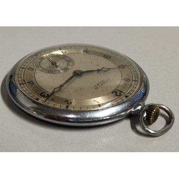 ANTICO OROLOGIO TASCA Lanco Extra EPOCA anni 60 OLD POCKET WATCH montre de poche