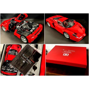 MODELLINO FERRARI Tamiya Scala 1/12 Semi ASSEMBLED PREMIUM Enzo Ferrari ROSSO