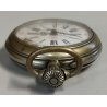 ANTICO OROLOGIO TASCA Ferroviere EPOCA '900 Old Pocket Watch Echappement Roskopf