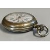 ANTICO OROLOGIO TASCA Ferroviere EPOCA '900 Old Pocket Watch Echappement Roskopf
