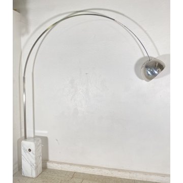 LAMPADA ARCO FLOS Pier Giacomo E Achille Castiglioni ORIGINALE ANNI 60 MARMO