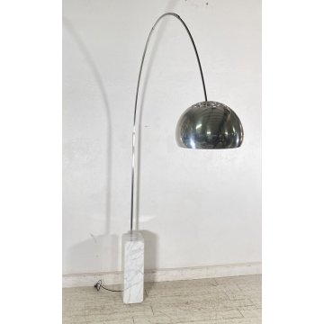 LAMPADA ARCO FLOS Pier Giacomo E Achille Castiglioni ORIGINALE ANNI 60 MARMO