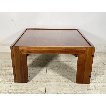 TAVOLINO SALOTTO Afra & Tobia Scarpa MOD. 771 ANNI 70 LEGNO DESIGN TABLE BASS