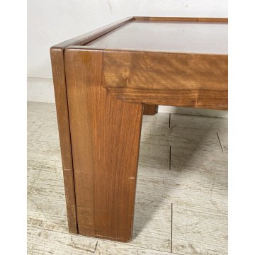 TAVOLINO SALOTTO Afra & Tobia Scarpa MOD. 771 ANNI 70 LEGNO DESIGN TABLE BASS