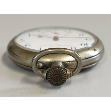 ANTICO OROLOGIO TASCA Pubblicità DOMENICO BINAGHI STRESA anni 60 POCKET WATCH MD