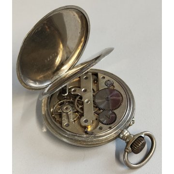 ANTICO OROLOGIO TASCA Pubblicità DOMENICO BINAGHI STRESA anni 60 POCKET WATCH MD