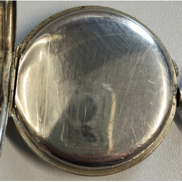 ANTICO OROLOGIO TASCA Pubblicità DOMENICO BINAGHI STRESA anni 60 POCKET WATCH MD