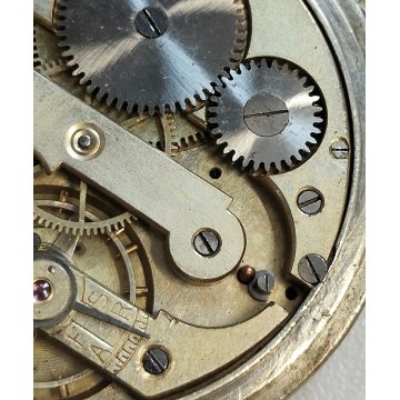 ANTICO OROLOGIO TASCA Pubblicità DOMENICO BINAGHI STRESA anni 60 POCKET WATCH MD