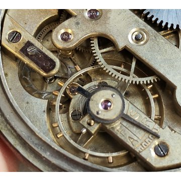 ANTICO OROLOGIO TASCA Pubblicità DOMENICO BINAGHI STRESA anni 60 POCKET WATCH MD