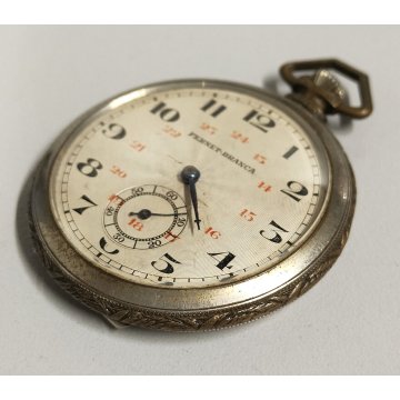 ANTICO OROLOGIO TASCA Pubblicità FERNET BRANCA anni 60 OLD POCKET WATCH Henex