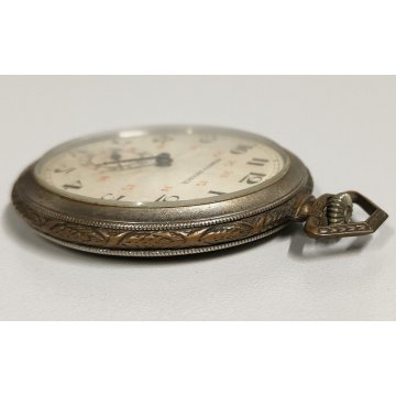 ANTICO OROLOGIO TASCA Pubblicità FERNET BRANCA anni 60 OLD POCKET WATCH Henex