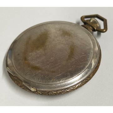 ANTICO OROLOGIO TASCA Pubblicità FERNET BRANCA anni 60 OLD POCKET WATCH Henex