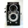 MACCHINA FOTOGRAFICA REFLEX RIFLESSIVA 6x6 VINTAGE  FERRANIA ELIOFLEX (1950)