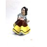 ANTICO PORTA VASO VINTAGE G. Girardi FIGURA CERAMICA GITANA N° 455 CUTE GIRL 40s